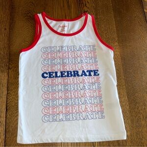 Kids Tank Top - Red, White and Blue